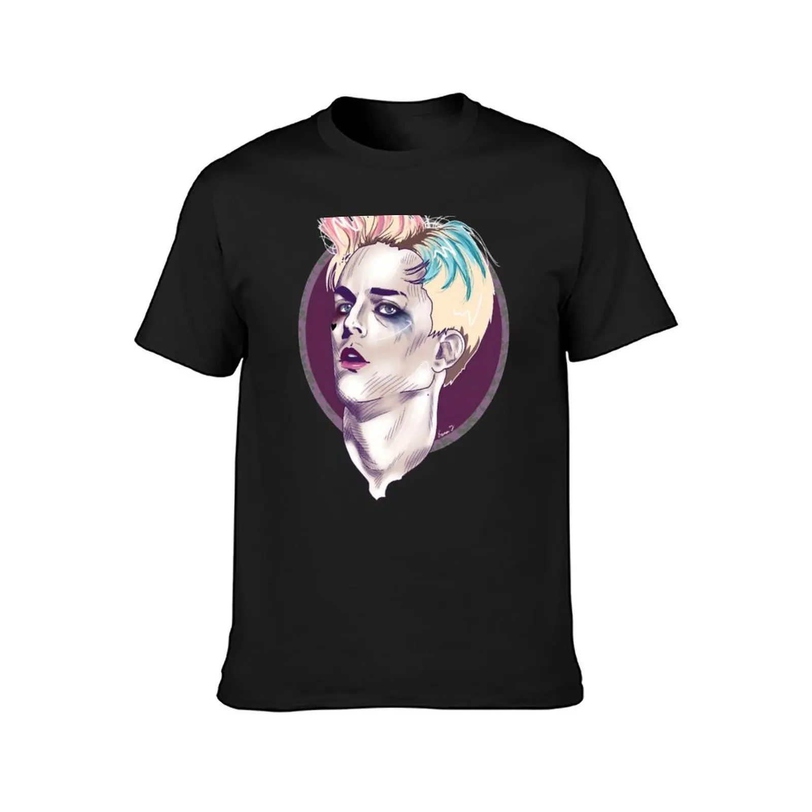 Dallon Weekes SS T-Shirt oversizeds anime blanks summer top heavy weight t shirts for men