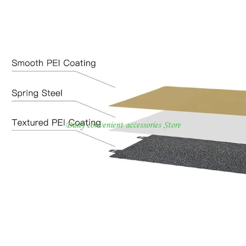 97QB الطابعة الصلب ورقة منصة PEI المغلفة مسبقا من أجل ENDER 3/5 / V2 #3
