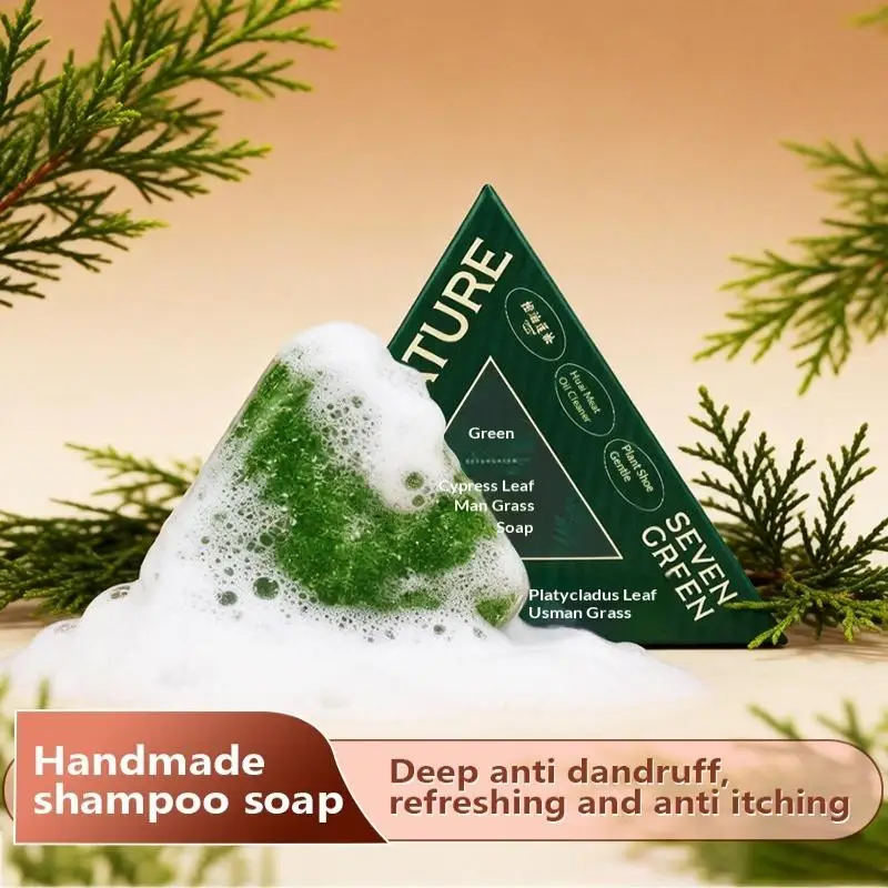 

Shampoo Bar Natural Herbal Soap Hair Growth Hair Loss Control Oil Control Strengthens Roots Care Soap Bar Kit
