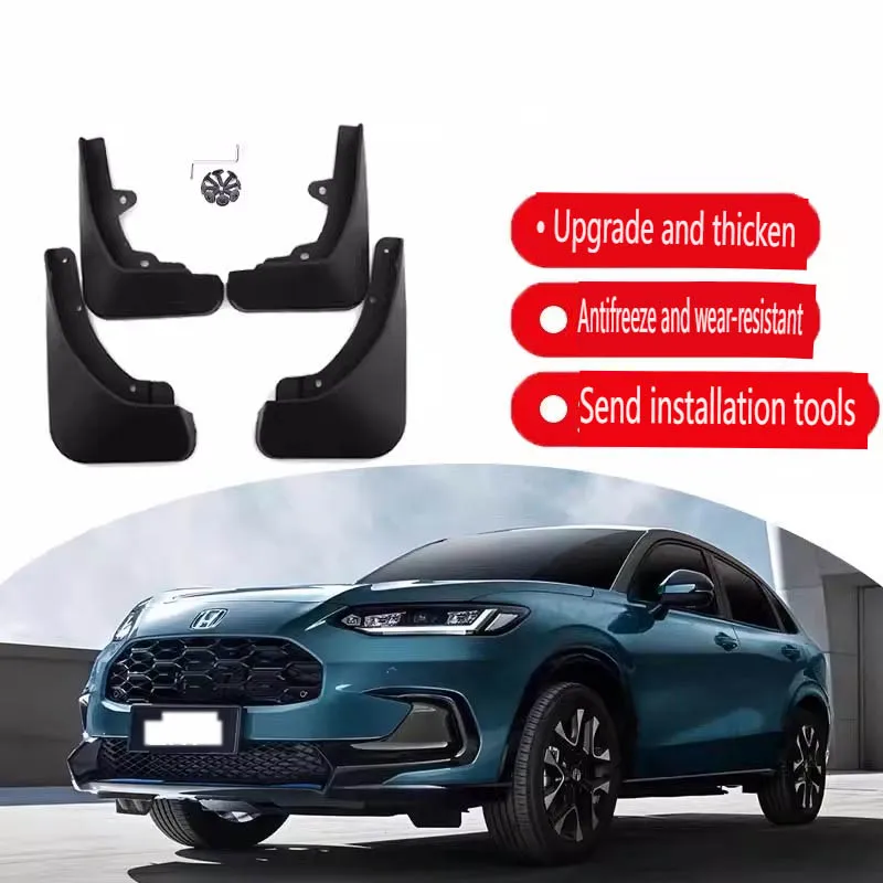 Car Mudflaps for Honda ZR-V HR-V 2023 2024 LX Sport EX-L Fender Mud Guard Flaps Splash Flap Mudguards Auto Accessories