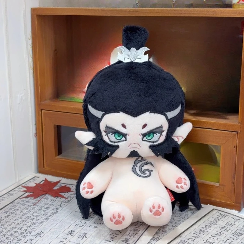 

20cm Anime Ne Zha 2 Shen Gongbao Kawaii Cosplay Soft Cotton Doll Body With Skeleton Cartoon DIY Dress Up Toy Figures Fans Gift