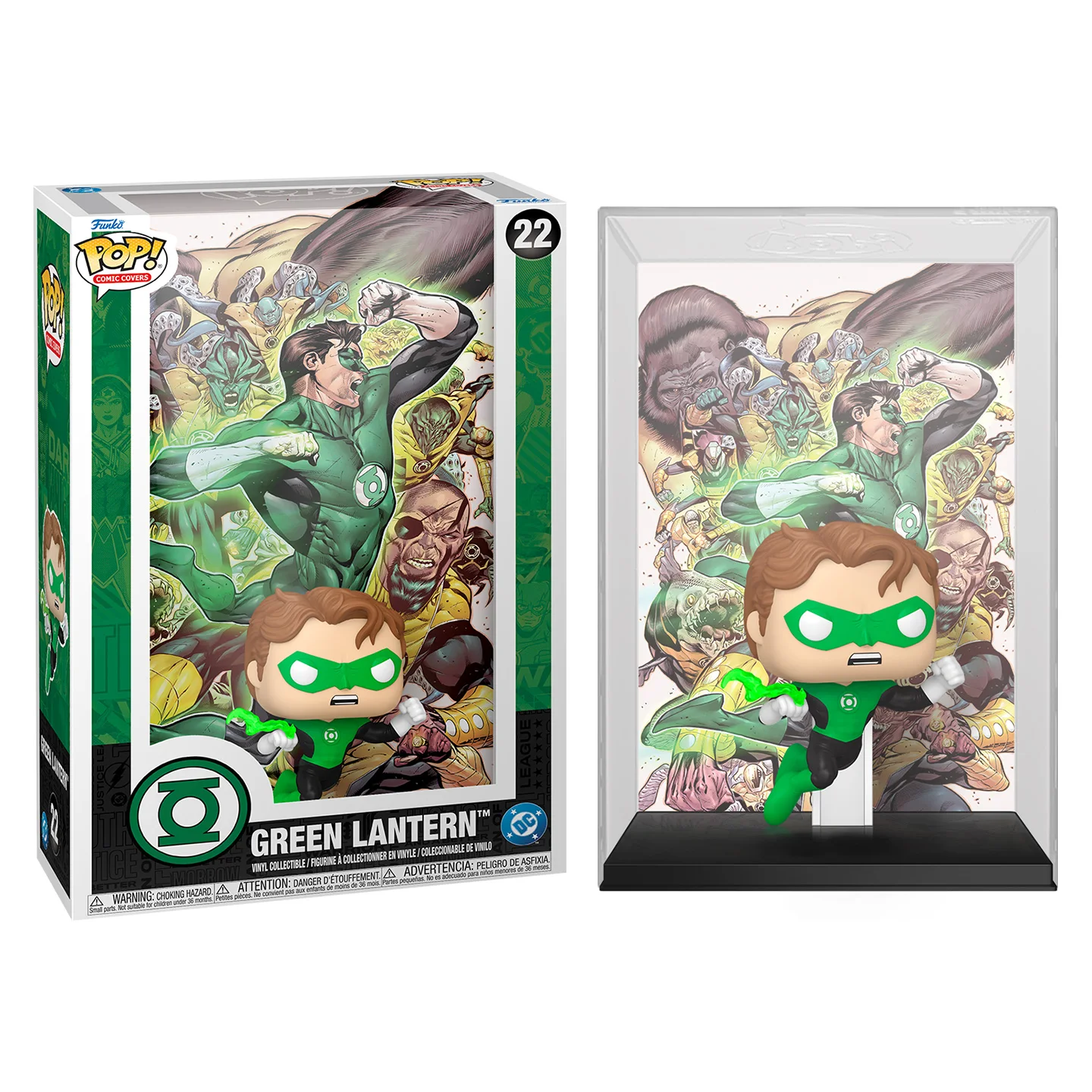 

Funko Pop Comic Covers Hal Jordan and The Green Lantern Corps Peripheral Figurines Toys for Boys Gift Collectible Ornaments