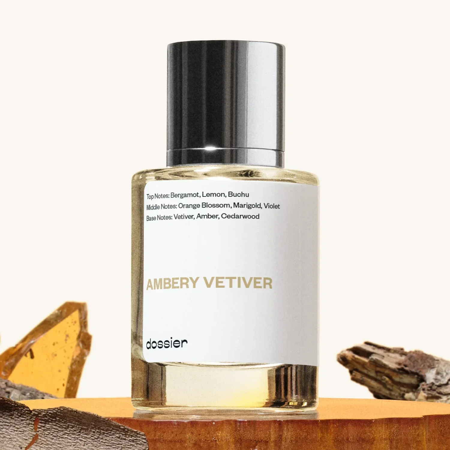 Dossier Ambery Saffron EDP 50ml - عطر كهرماني شرقي طويل الأمد للجنسين، هدية فاخرة لعيد الهالوين