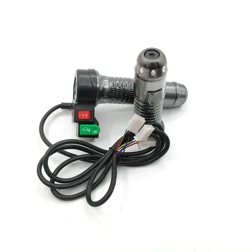 12V-72V Universal lenker griffe Drei-Gang-Gaspedal mit Drehgriff für Citycoco-Elektroroller-Fahrrad zubehör – Detail 4