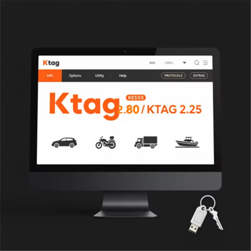 

ECU Programmer Tool KESS & KTAG Clone with Ksuite 2.80 Software for Kess V5.017 & KTAG 2.25 for Chip Tuning Car Diagnostic