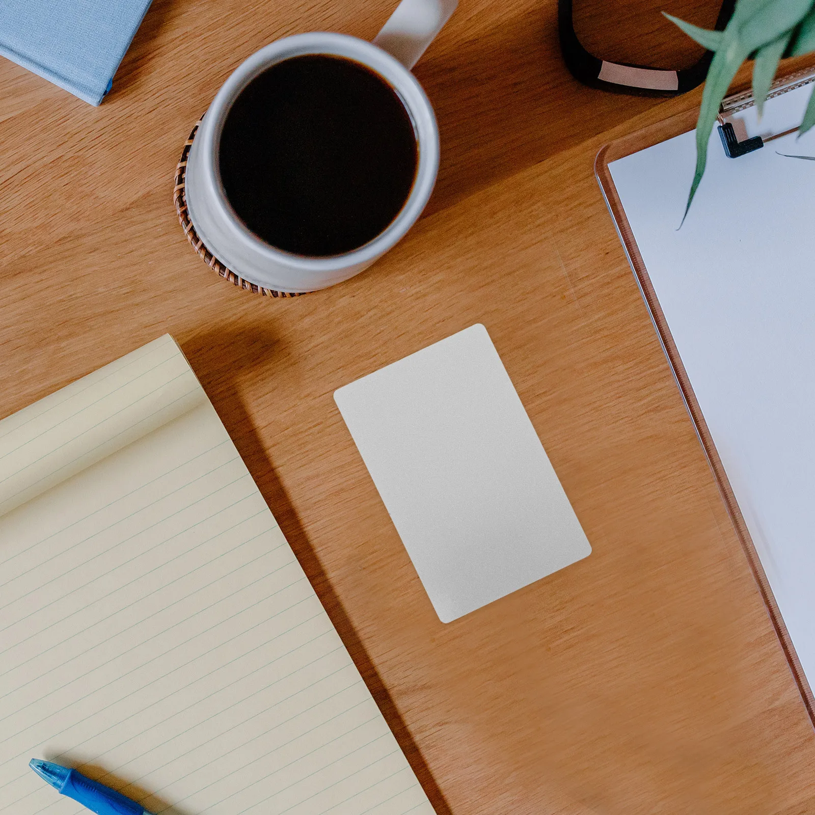 

10Pcs Aluminum Alloy Sublimation Business Cards Metal Blank Nameplates Engraving Card Blanks Sublimation Blanks for Printing