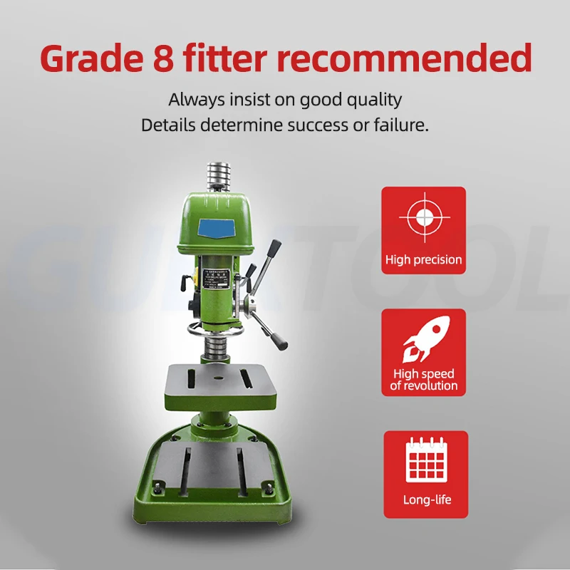 Benchtop Drill Press 220V/380V  portable drilling machine  drill press central machinery  Chuck Metal Wooden Jade DIY Crafts
