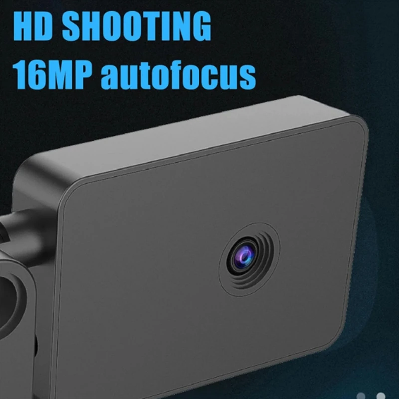 Caméra de Document USB 4K 16MP, Webcam Visualiseur, Inversion d'Image, Pliable pour Démonstration en Direct, Conférence Web