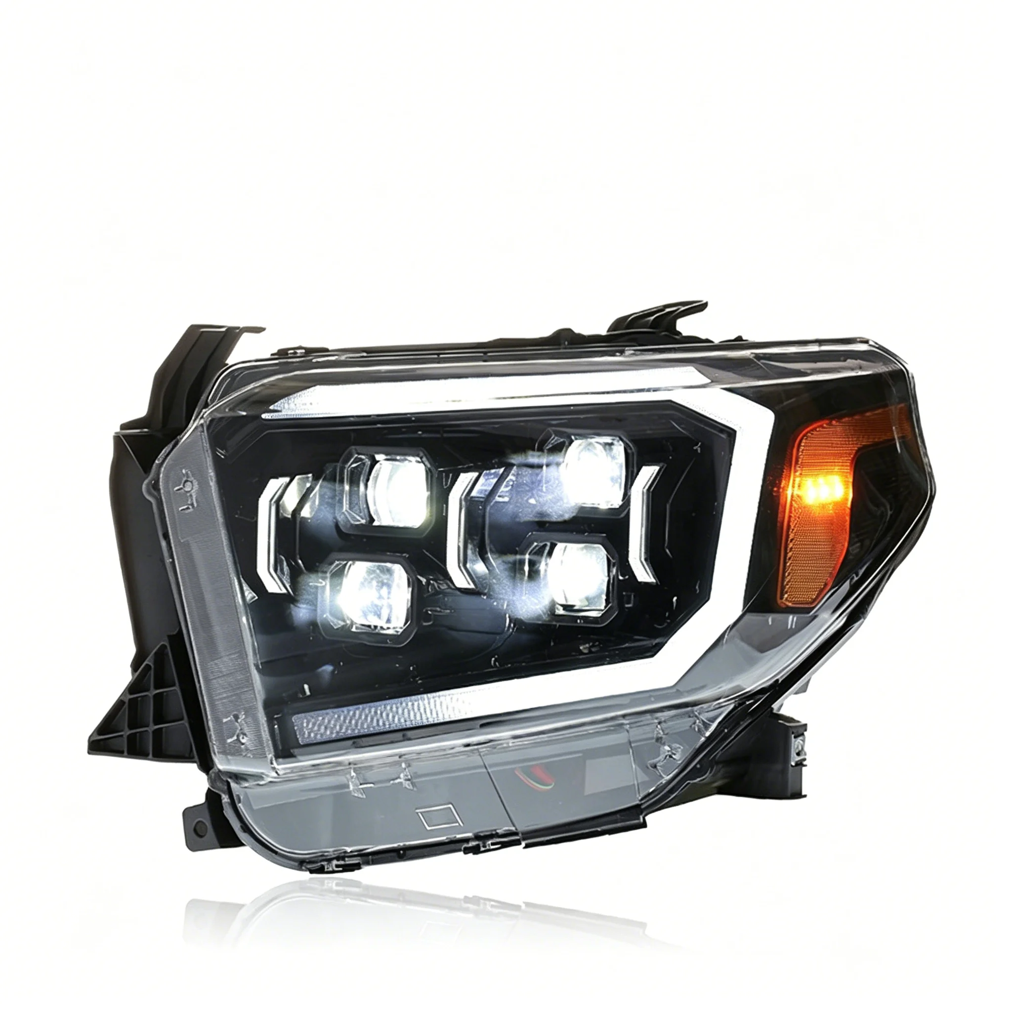 Veidt for 2014-2020 Toyota Tundra Headlight Assembly Tundra Pickup Truck Modified LED Lens Daytime Running Lights