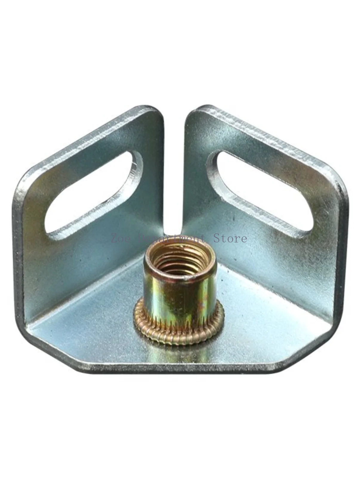 Storage Rack Accessories Angle Steel Rack Accessories Base Pulley With Brake Steering Wheel Triangular Iron Connecting Wheel