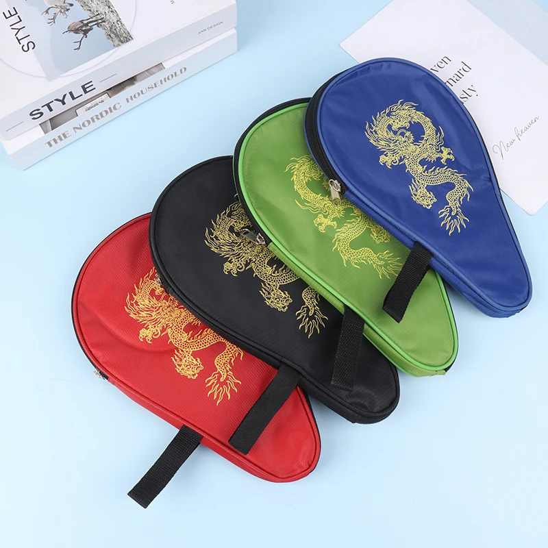 Table Tennis Racket Bag Wear-resistant Gourd Shape Racquet Ping Pong Paddles Bag Table Tennis Racket Case Paddle Pouch