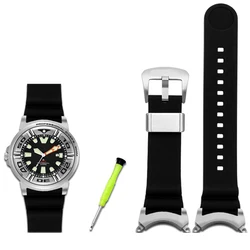 Modified Watchband For Citizen BJ8050 BJ8050-08E Stainless Steel Lug Connection Head Little Monster Bracelet Watch Strap