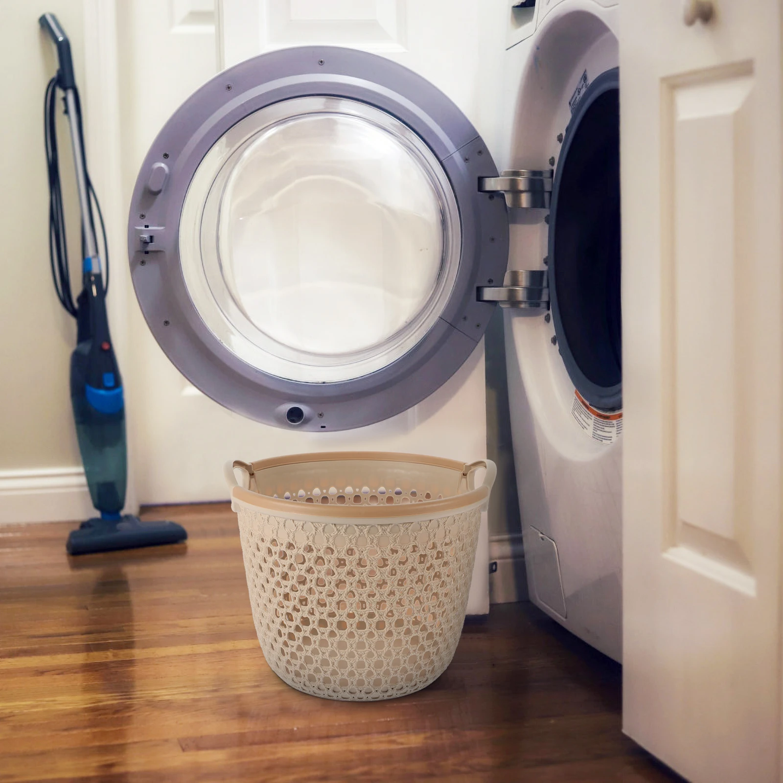 

Portable Waterproof Laundry Basket H Bedroom Bathroom Storage Baskets Large Capacity Clothes Toy ganizer PP Material