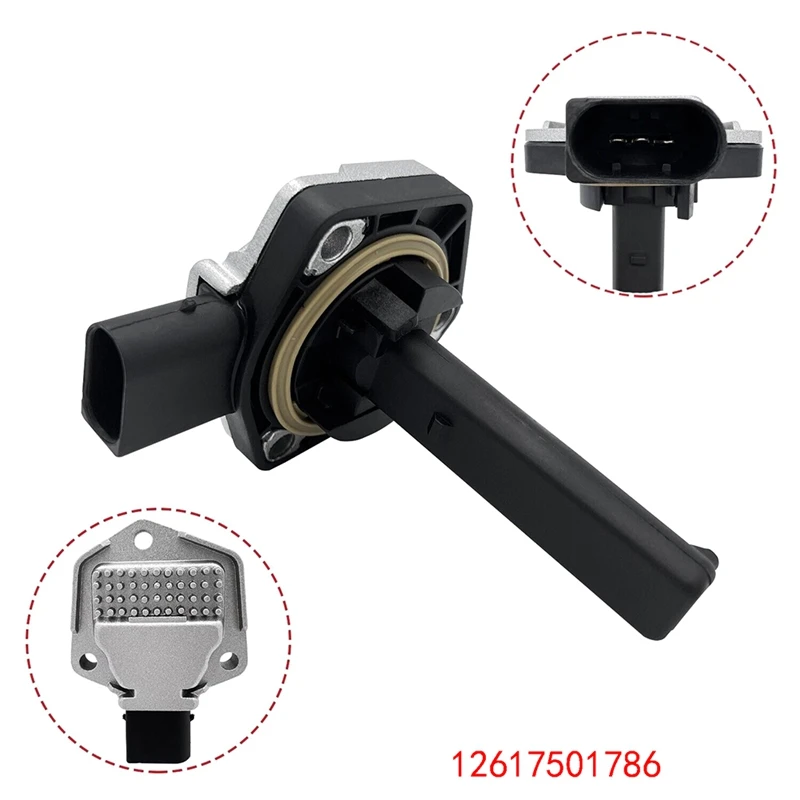 

Cg0-q4Pcs Engine Oil Level Sensor for BMW E46 E81 E85 E84 E87 E87N E90 E90N E91 E93