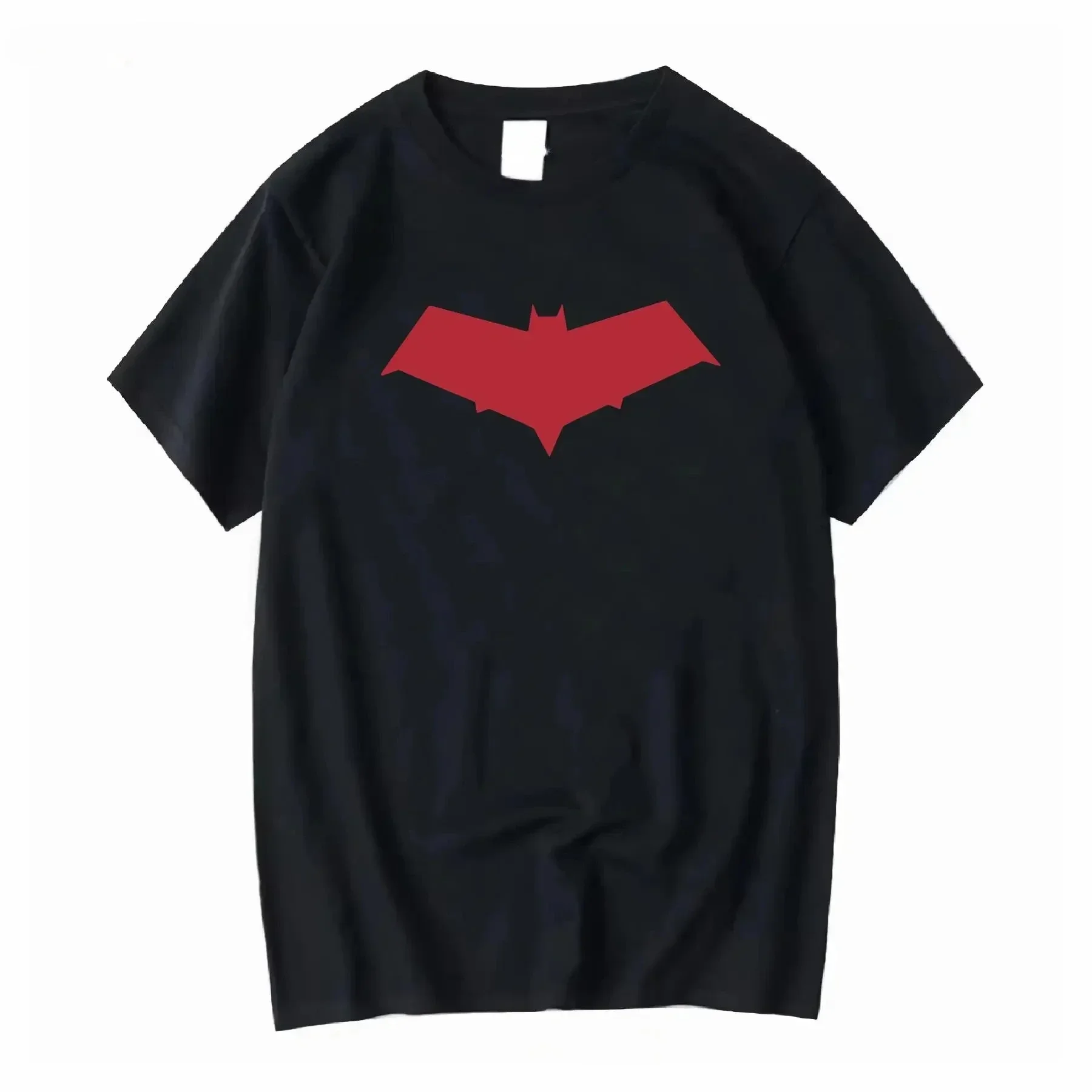 Red Hood Symbol Jason Todd T Shirt Black Long or Short Sleeves Vintage Washed Unisex Homme Fashion Slightly Breathable Casual