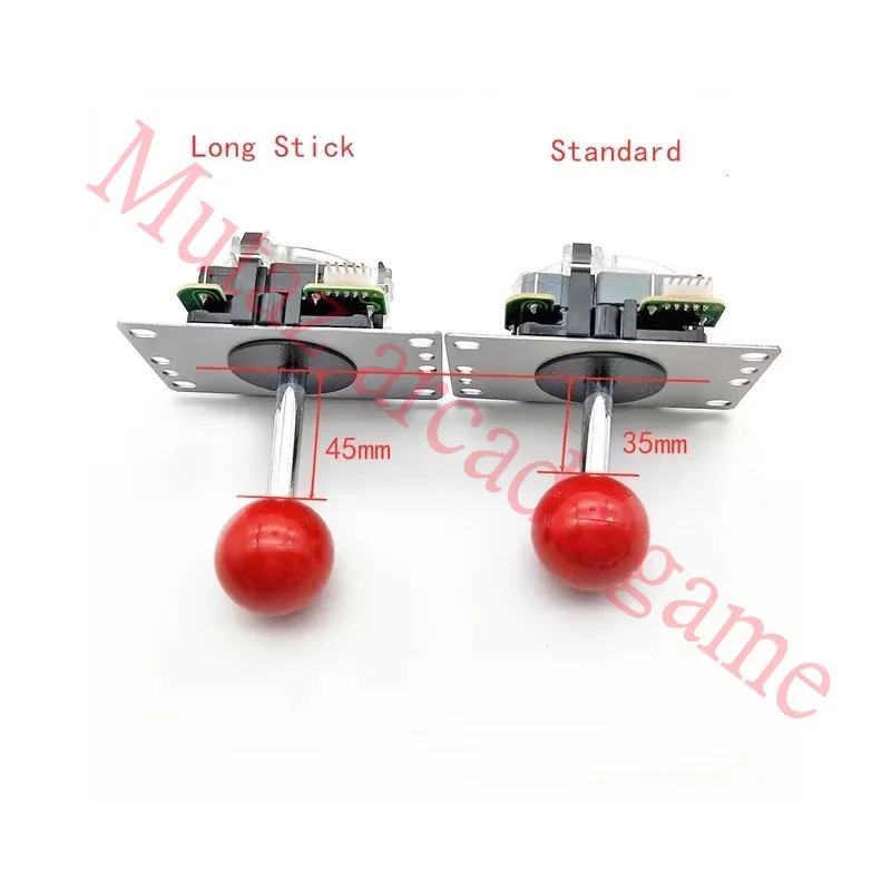 Sanwa – lot de 2 pièces de joysticks multicolores, 5 broches, 8 voies, pour Machine de jeu d'arcade, console MAME Pandora box