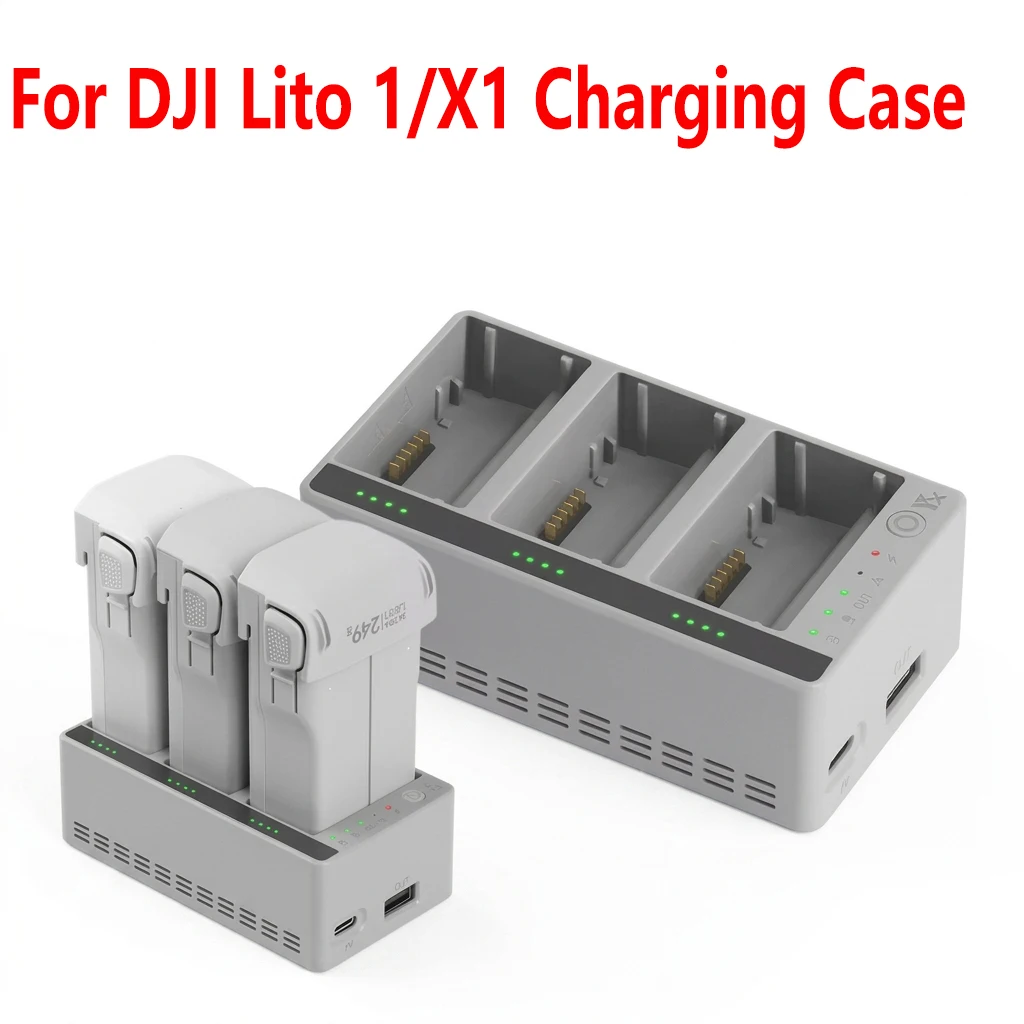 Drone Battery Charging Hub For DJI Lito 1/X1 Three Channel T