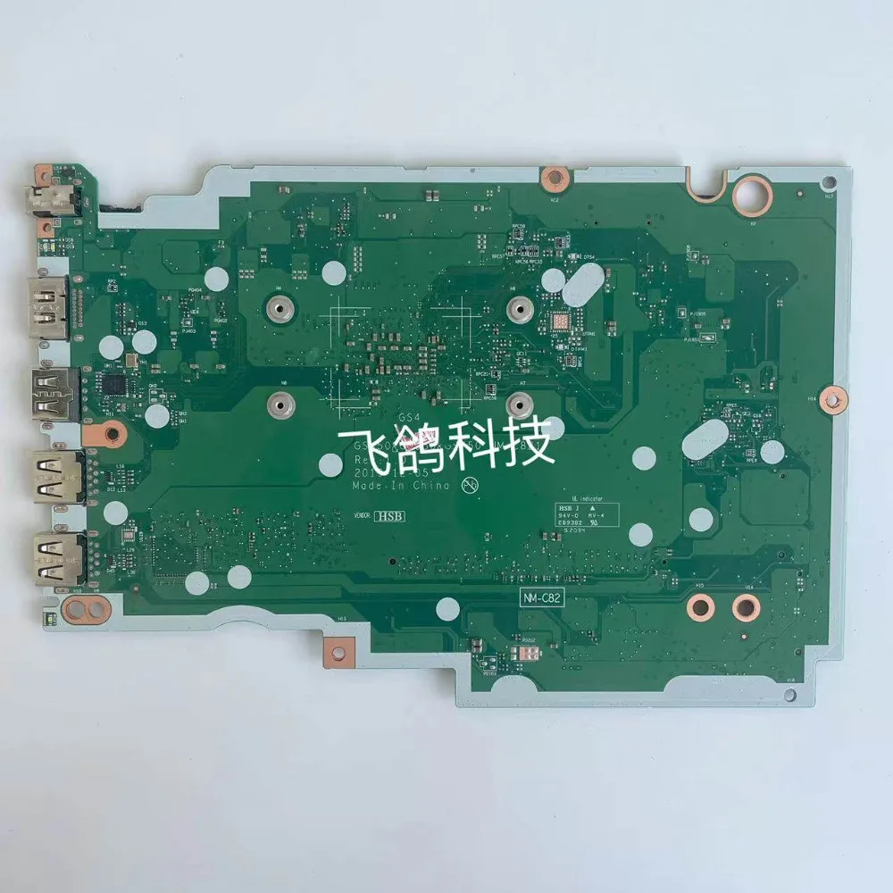 For  IdeaPad 3 15ADA05 Laptop Motherboard  for Ryzen 3 5 7 CPU RAM 4GB NM-C821 Compatible Replacement Parts