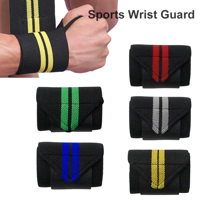 2023 Sports Wrist Guard Weightlifting Bandage Wristband Support Outdoor Fitness Sport Wrist Wrap Bandage Hand Support Wristband