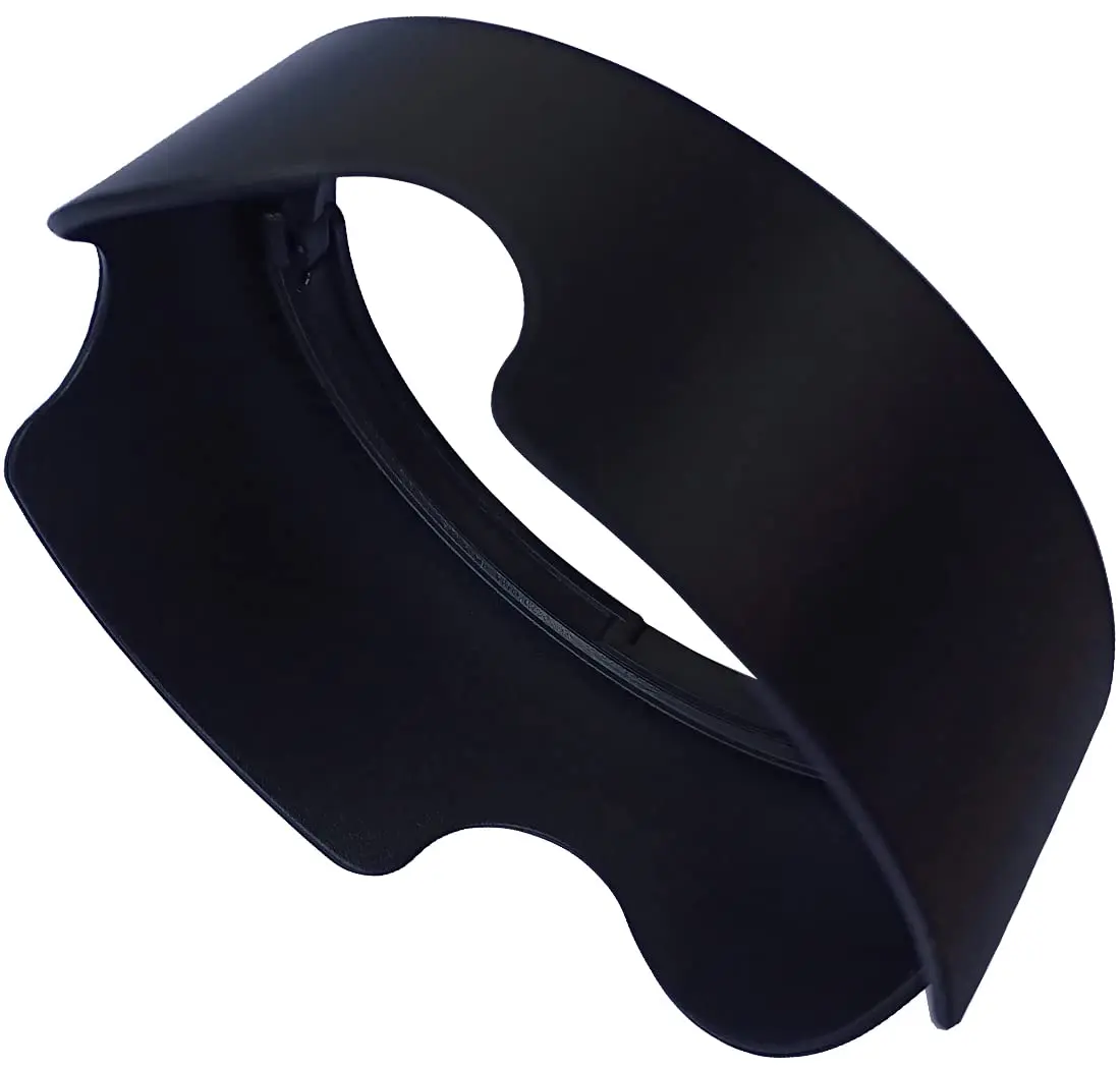 1PC Black ABS Lens Hood EW-63C EW63C for Canon EF-S 18-55mm f/3.5-5.6 IS STM camera lens hood lens protetor ew 63c