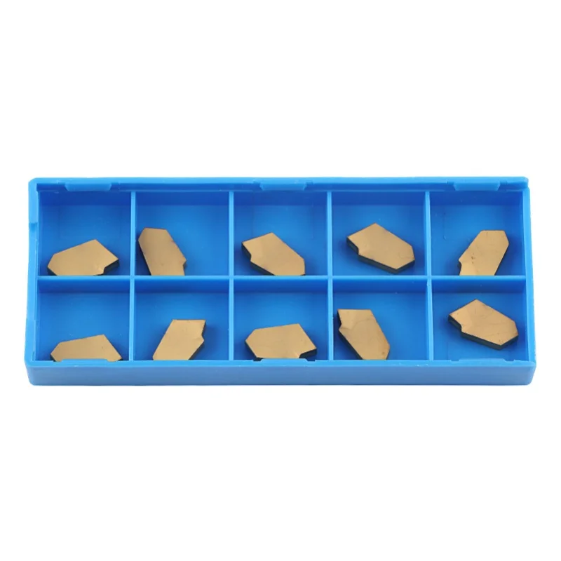 

10Pcs CNC Turning Blade Durable Machine Peocessing Accessories GTN3 Sturdy Blade HW190223113