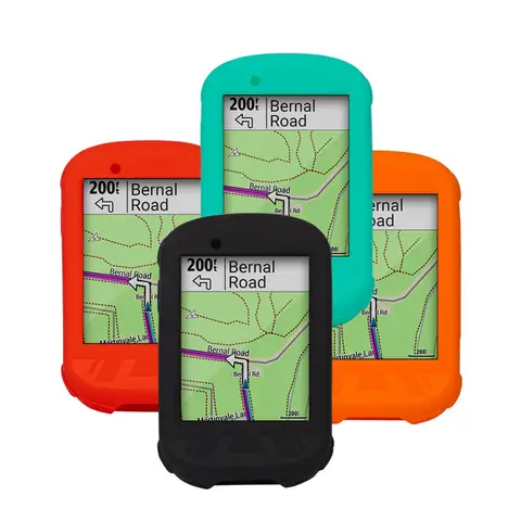 CNC 자전거 컴퓨터 보호 케이스 Garmin Edge 530 830 130 520 820 1000 용 실리콘 자전거 스톱워치 충격 보호기 커버