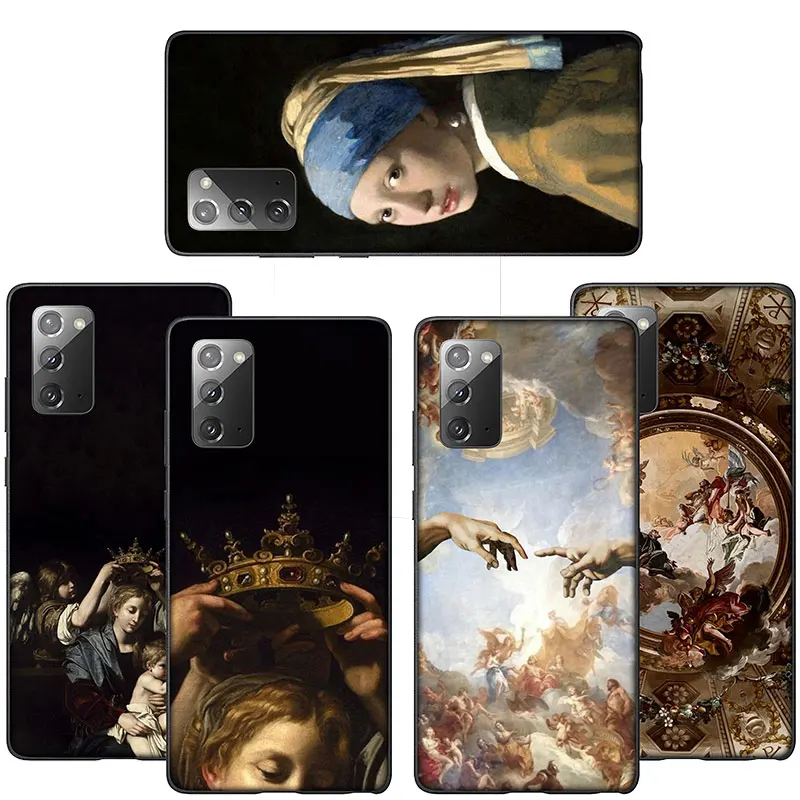 SO140 Renaissance art Painting Cover Phone Case for Huawei Nova 5T 4E 3i 3 2 2i Y6 Y6P Y7 Y9 Honor 20 20s 9X 7C Prime Lite 2019