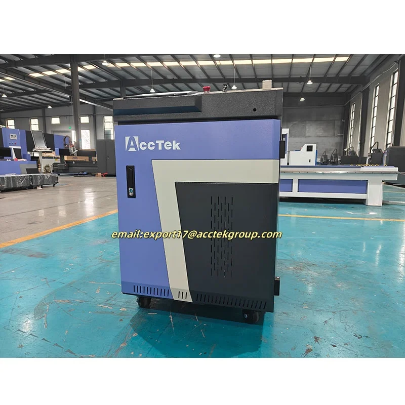 Metal Rust Removal Oxide Painting Coating Removal 1500W 2000W 3000 Watt Continuous Handheld Fiber Laser Cleaning Machine