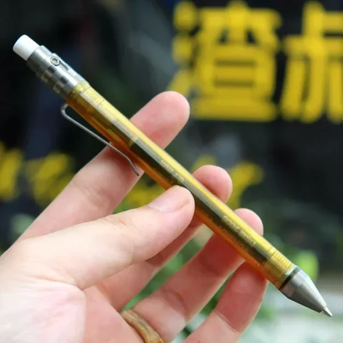 Lápiz PEI de aleación de titanio EDC, herramientas multifuncionales portátiles para exteriores, escritura de colección