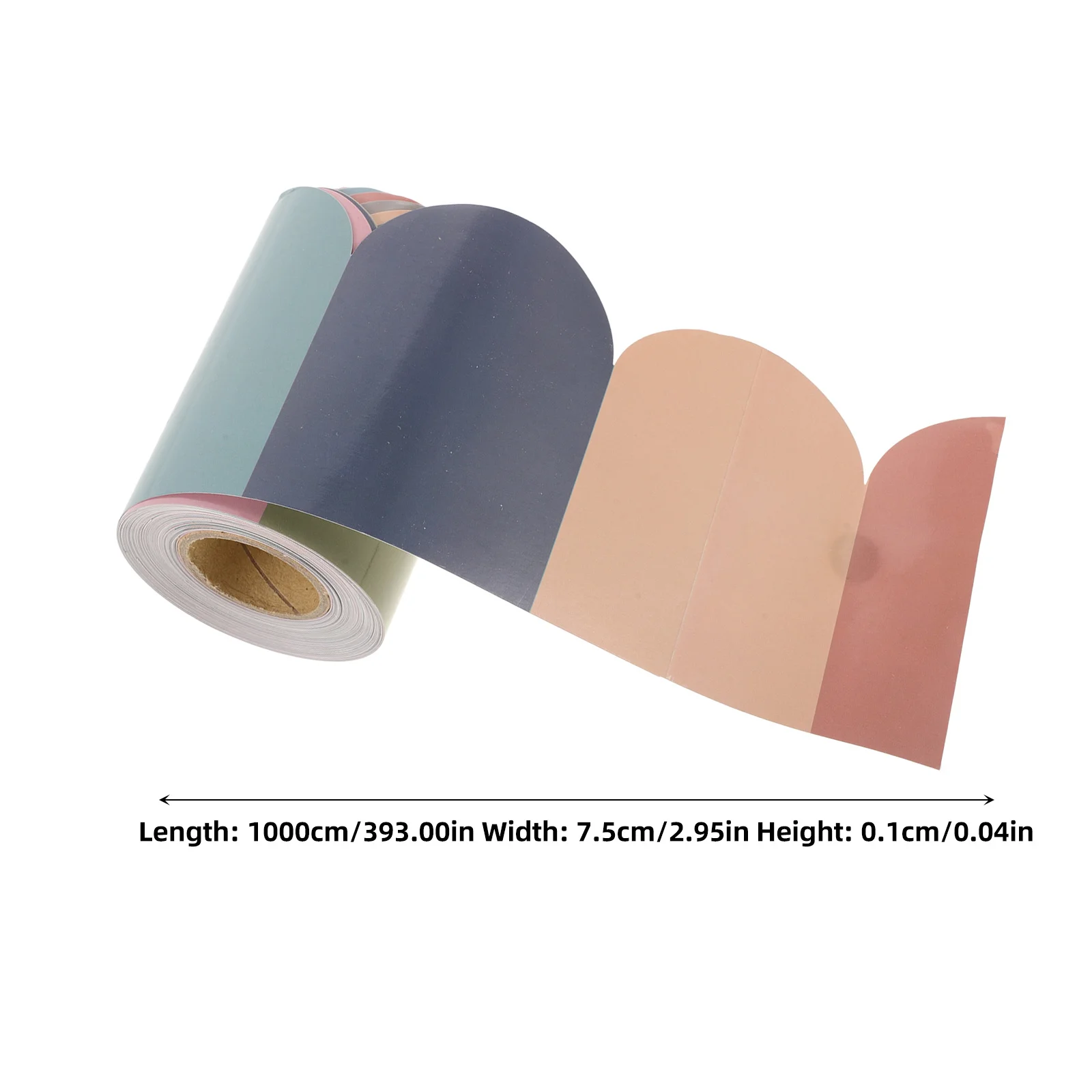 5 لفات من ملصقات حدود لوحة الإعلانات المقاومة للماء ذاتية اللصق لتزيين الفصول الدراسية وديكورات الربيع ومكتب المعلم