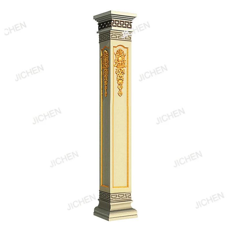 

Emperor flower square column Roman pillar mold decoration European-style villa exterior wall corner column door template wall mo