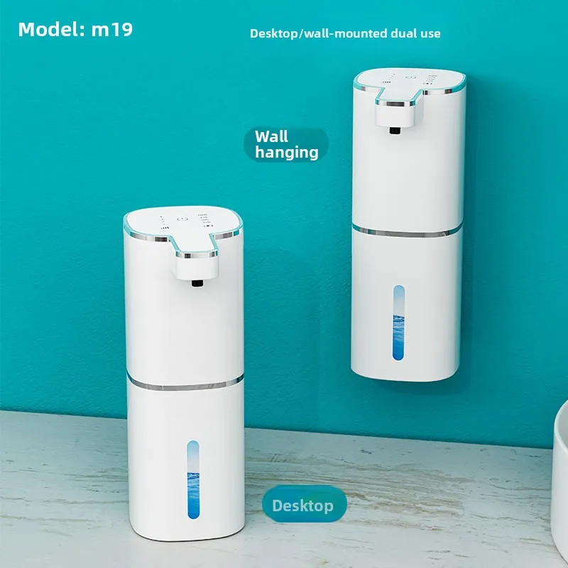 موزع صابون أوتوماتيكي جديد مطور لعام 2025، صابون رغوي بدون لمس مثبت على الحائط، آلة سائل لغسل الأطباق في المطبخ #1