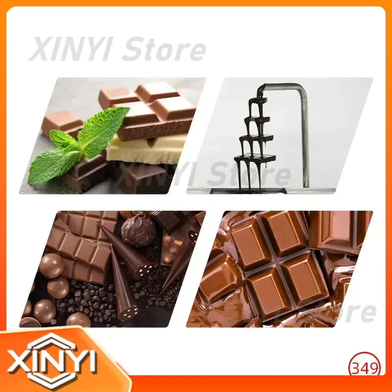 for Chocolate Tempering Vibrator Melting Furnace Stirring Heating Machine Ice Cream Spraying Equipment