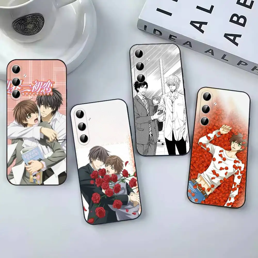 Аниме S-Sekaiichi H-Hatsukoi Модный чехол для телефона для Samsung Galaxy A12, 22, 32, 52, 53, 71, 73, Note9, 10, 20 Ultra