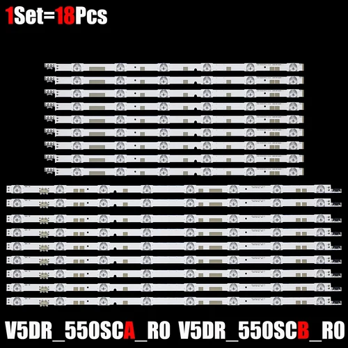 LED 백라이트 UN55JS700DF UE55JU6800 UA55JS7200 UE55JU6800 UE55JU6850 V5DR_550SCA_R0 V5DR_550SCB_R0 BN96-38481A UA55JS7200 