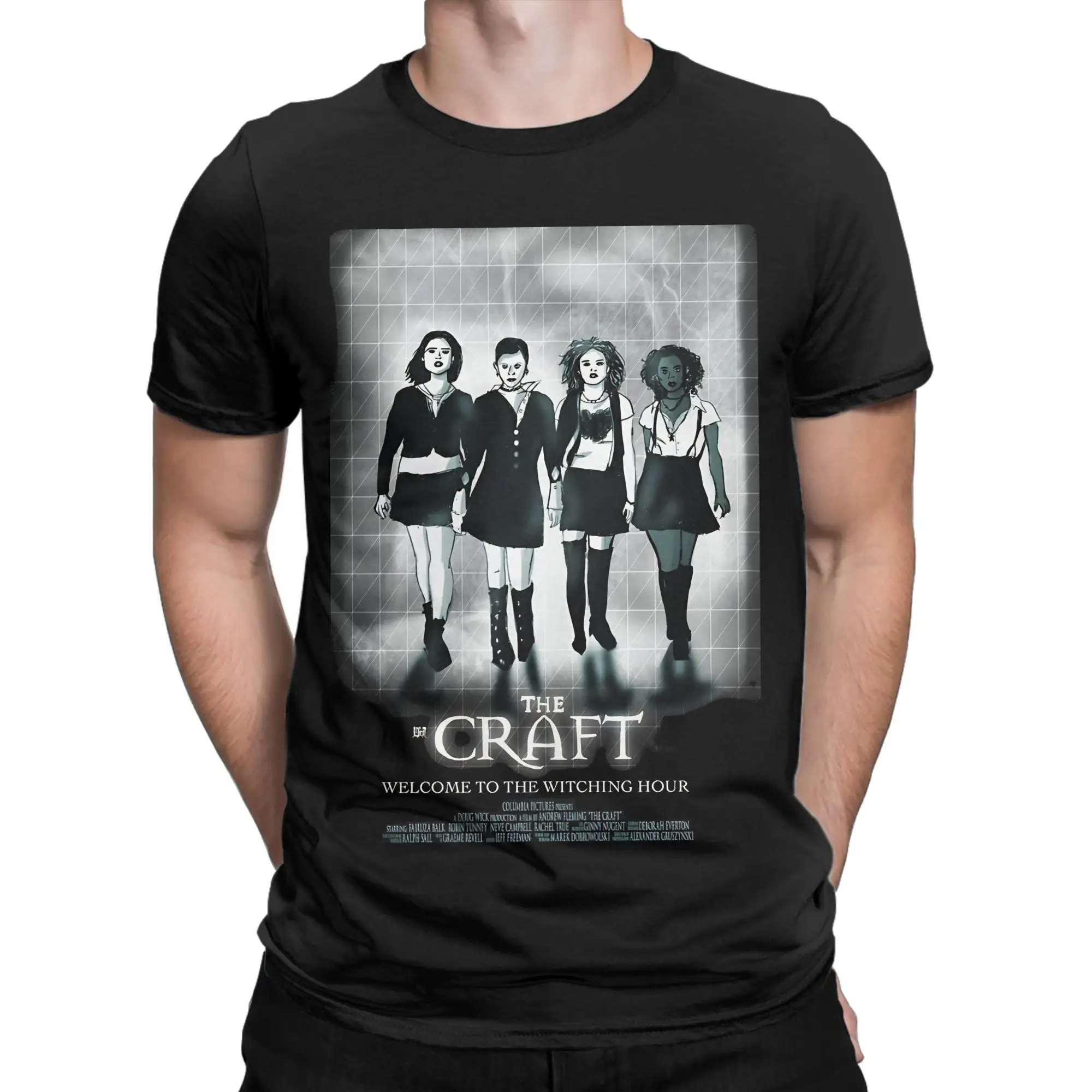 Men's The Craft Movie S Goth  T Shirt  Pure Cotton Tops Funny Short Sleeve Crewneck Tee Shirt Gift Idea T-Shirts