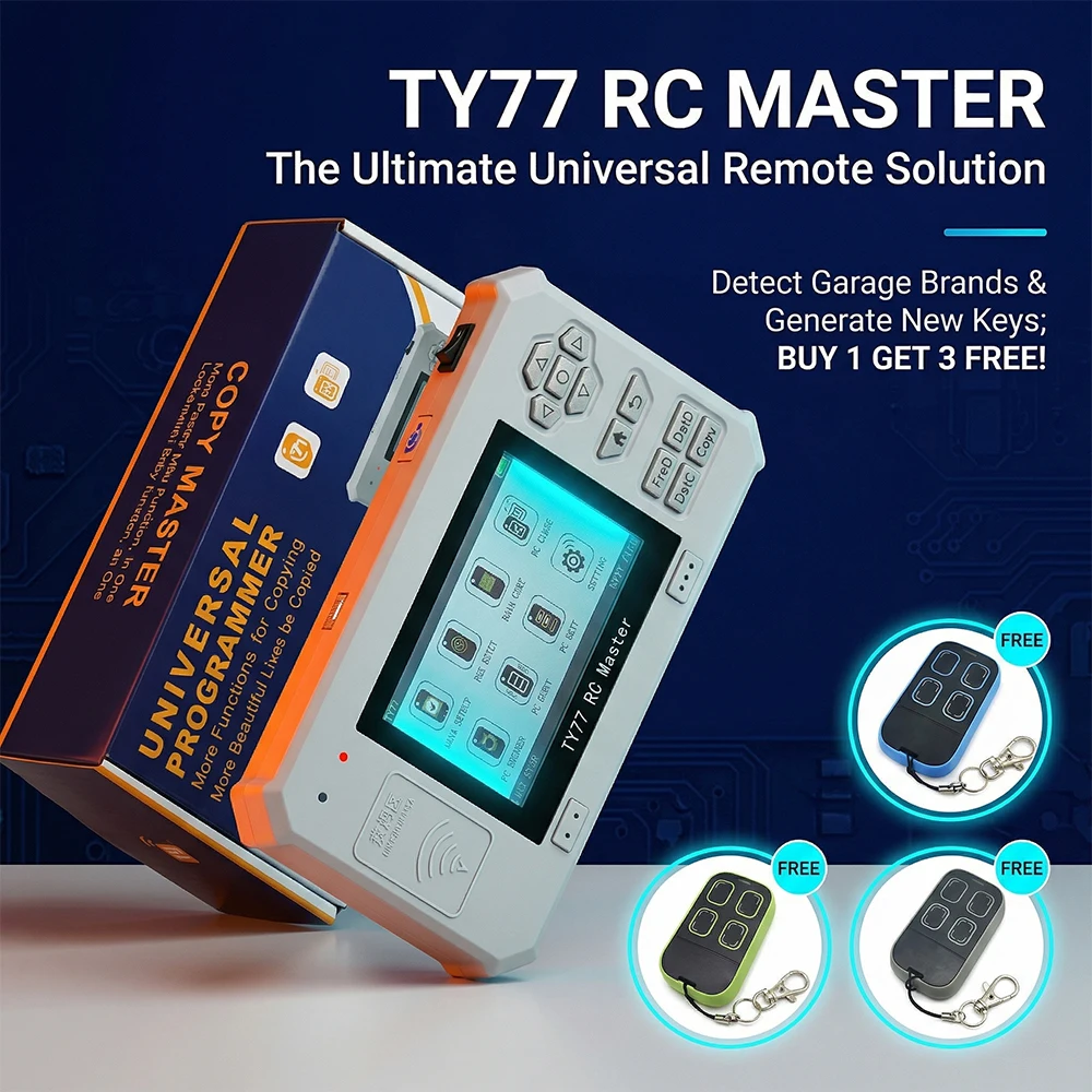 Security Systems Newest TY77 Locksmith Tool with Full Decode Function Smart Card Key Machine RFID Copie/Reader/Writer Duplicator