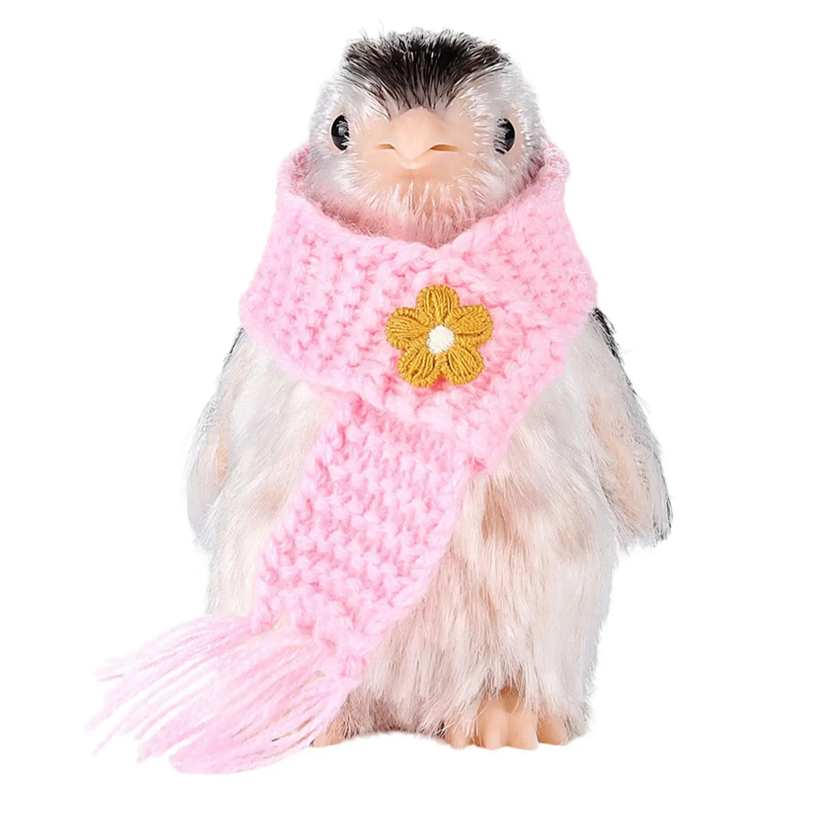 Mini Realistic Silicone Penguin Fake Animal Home Decoration Model Silicone Baby