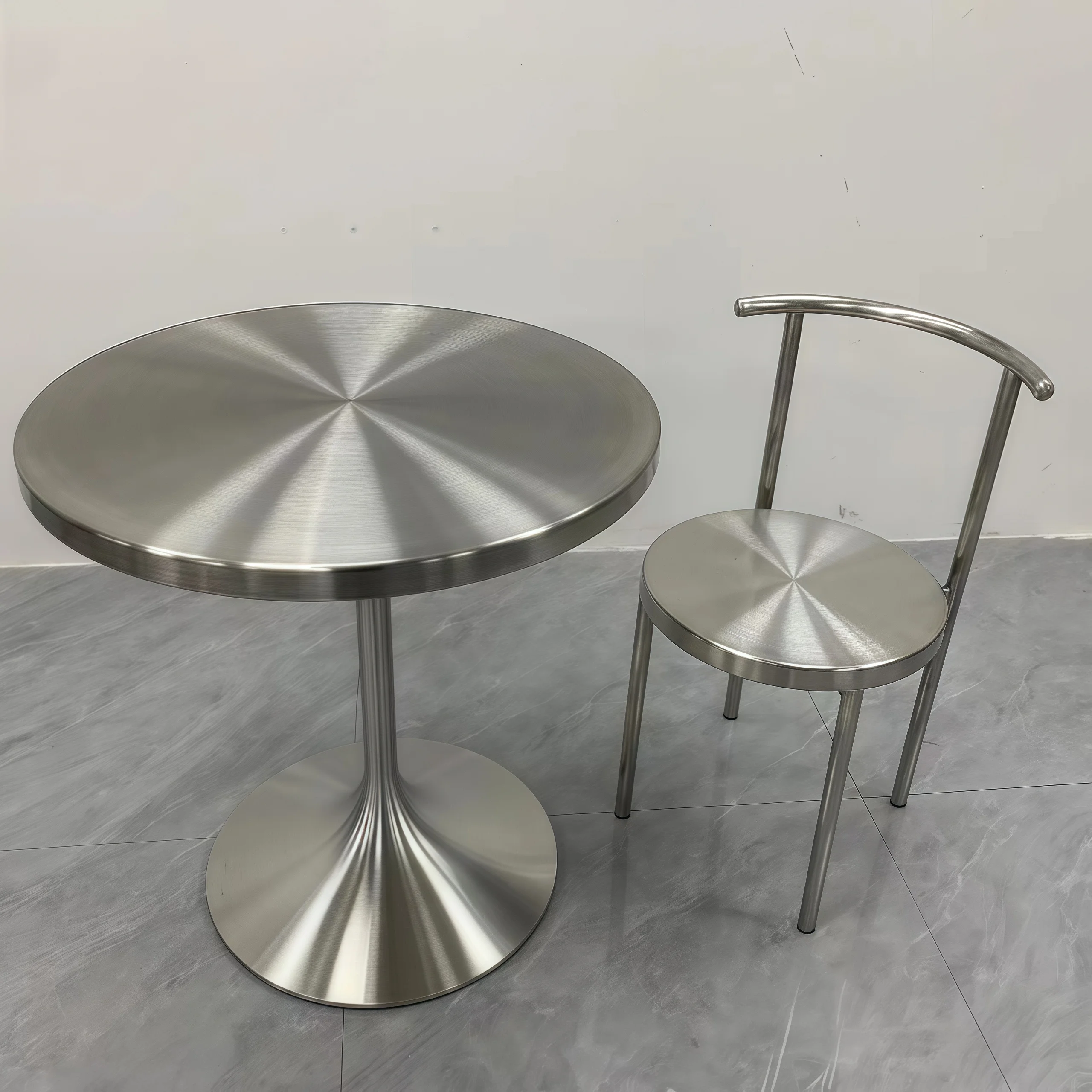 

Modern Round Dining Table for Home Living Room for Club Party Bar Stand Stylish Metal Bar Furniture