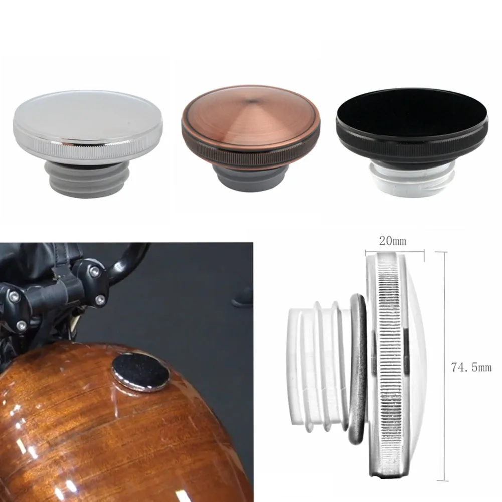 

For Fuel Tank Motorcycle Fuel Tank Cap Motorcycle Tank Cap Non-deformation Replacement Installation Wear-resistant