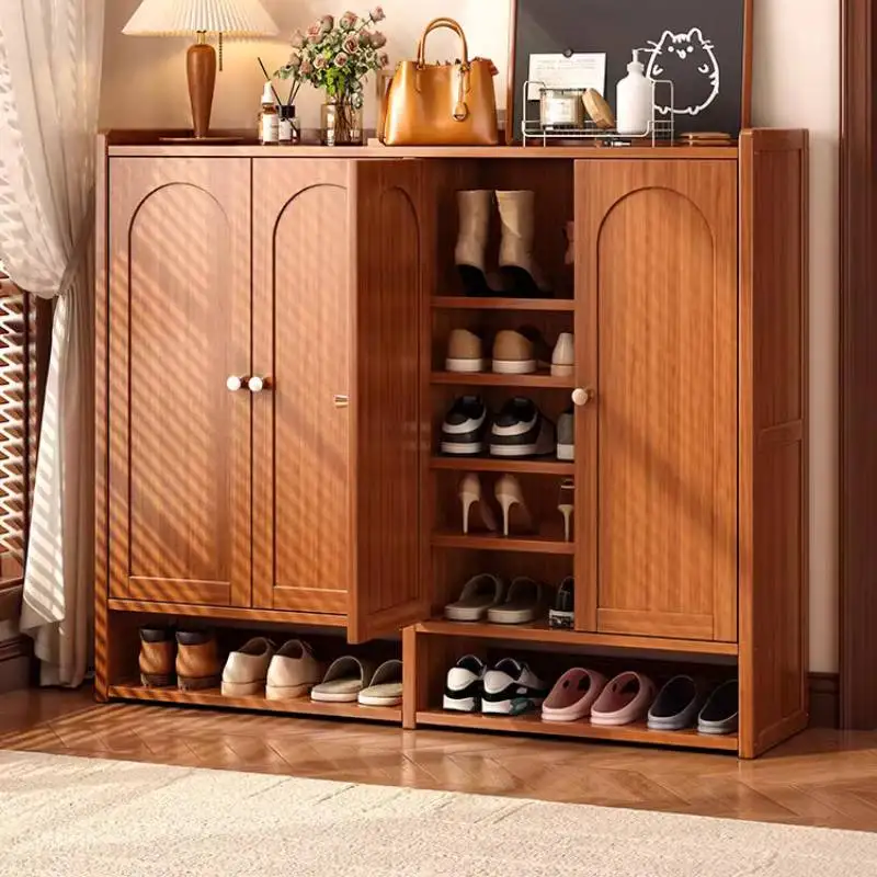 Italian Modern Shoe Cabinet Style Closed Large Display Storage Shoe Cabinets Narrow Hidden Luxury Mueble Zapatero Furniture Home