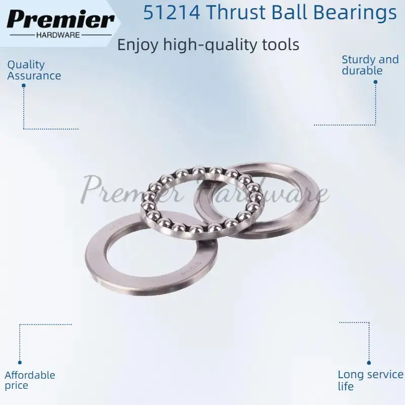 Deep Groove Ball Bearing Unique Design Hot Sale 51214 Bearing Not Lagging Series Thrust Ball Bearing