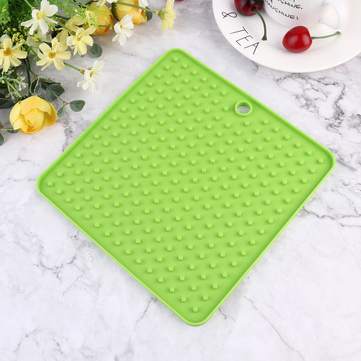 

3 Pcs Silicone Heat Insulation Pad Draining Anti Mat Indoor Multifunctional for Table Insulated