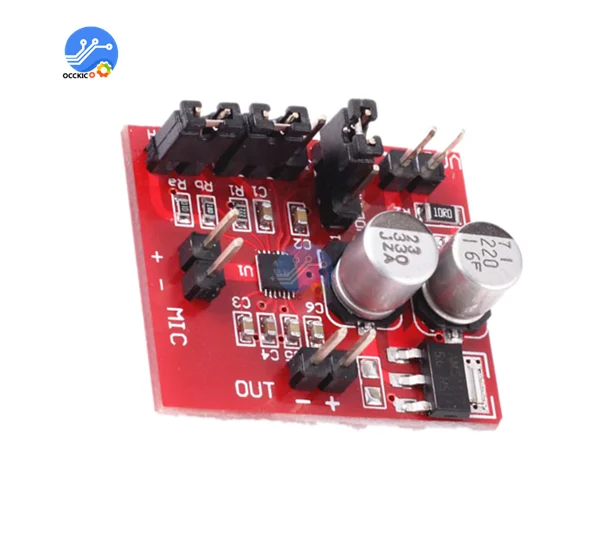 MAX9814 Electret Microphone Amplifier Board Module With AGC Function DC 3.6-12V