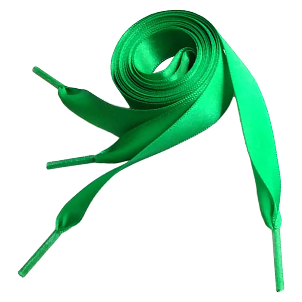 

Wax Shoe Laces Shoelace Shoelaces Ribbin Glossy Green Ribbon Shoeslaces for Women