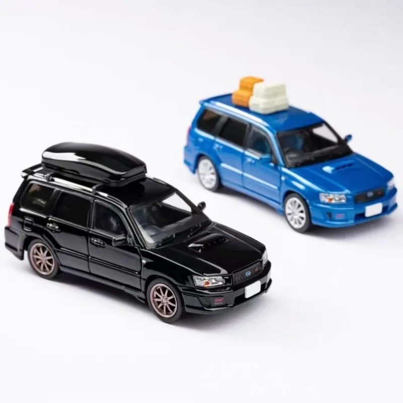 Diecast 1/64 Schaal Subaru Legering Model Auto Subaru Forester Speel Voertuigen SUV Station Wagon Collectible Speelgoed voor Jongens