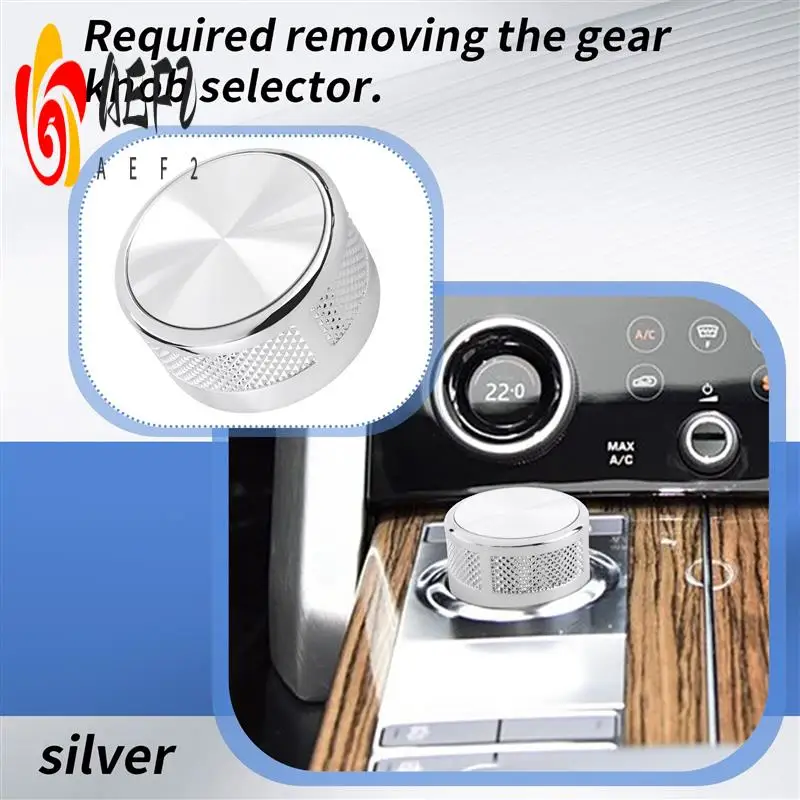 

AEF2-Car Gear Shift Selector Knob Upgrade Chrome Fit For Land Rover Autobiography Style Range Rover L405 2017 2018 2019