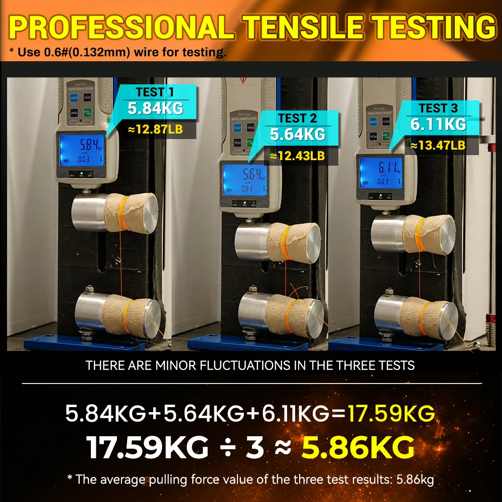 ZUKIBO OUTLANDER 8-Strang Geflochtene Angelschnur PE X8 Multifilament-Schnur, verschleißfester, salzwasserbeständig, UV-beständig – Detail 9