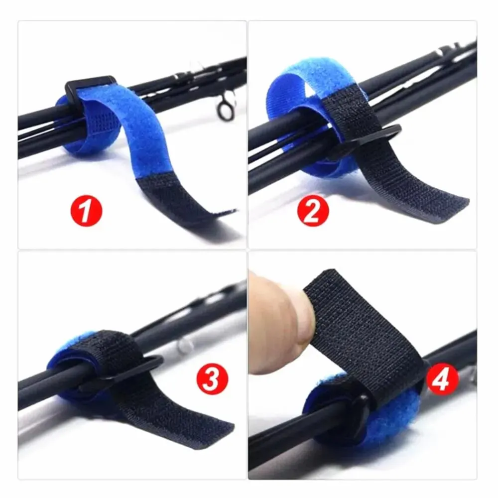Cable Fasteners harness Can be used for various cables that need organizing 10pcs 20*200mm Reusable Self-adhesive Nylon Zip Ties