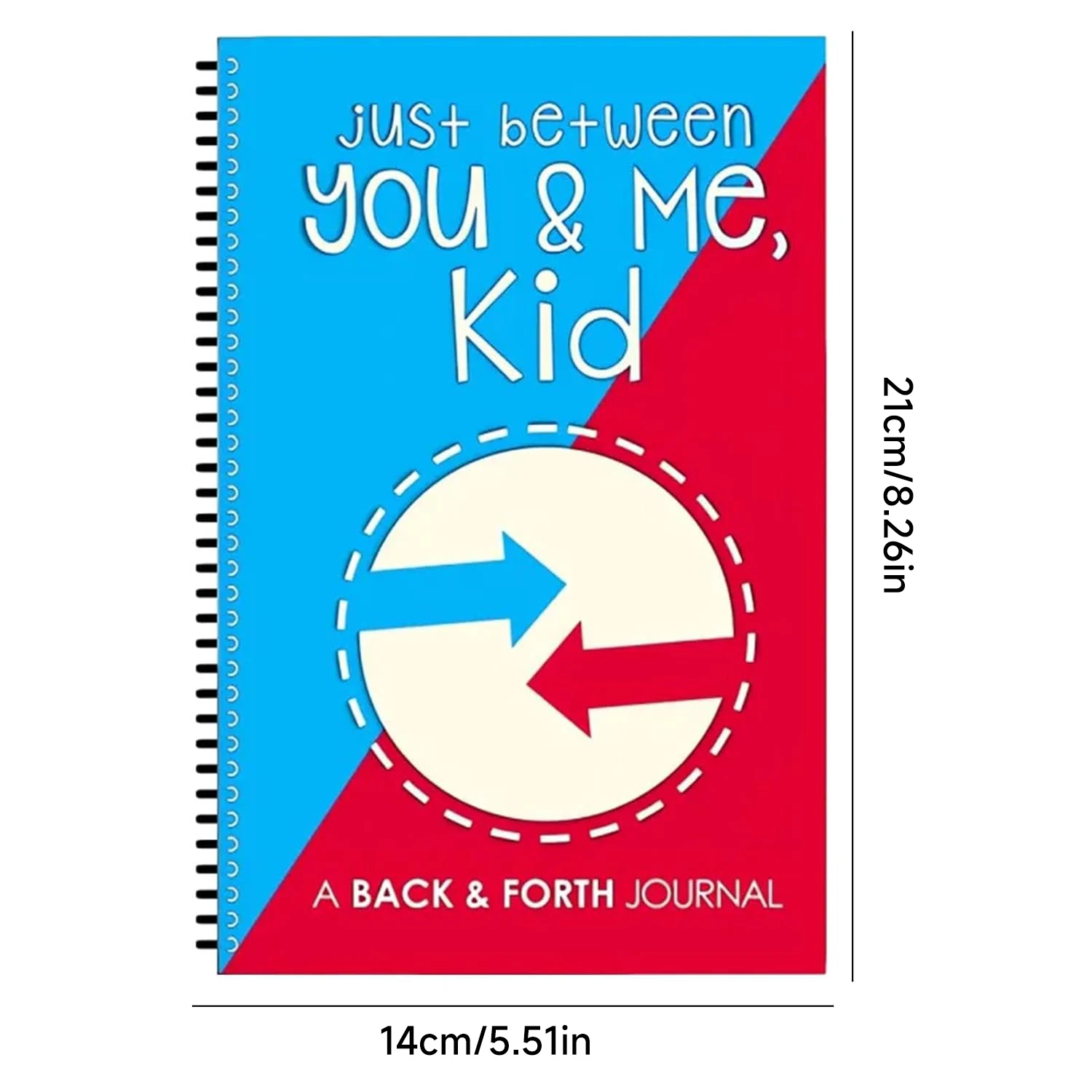 Just Between You And Me Kid Coil Notebook Stationery Communication Journal For Parents And Kids Relationship Enhancement